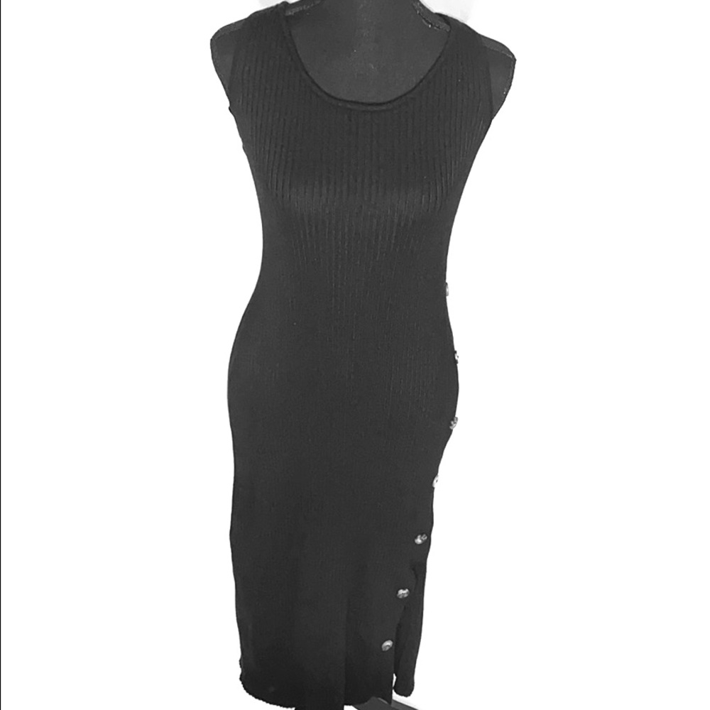 Black Midi Dress
